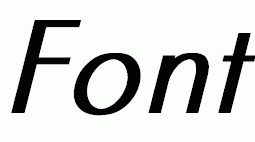   Futuris Bold Italic